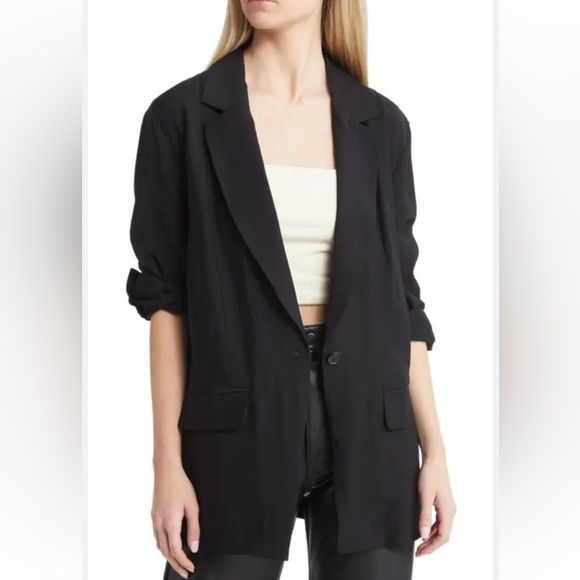 Open Edit Unstructured Blazer Size 2X - Picture 1 of 8